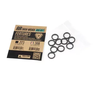 Strike Industries - Zestaw podkładek AR .308 Crush Washer Pro Set - 10 sztuk - AR-CW-PRO-308 - Osprzęt do wiatrówek - miniaturka - grafika 2