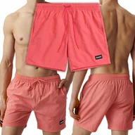 Kąpielówki męskie - Kąpielówki Męskie Nylonowe Szorty Plażowe Kąpielowe Spodenki ATLANTIC - M - miniaturka - grafika 1