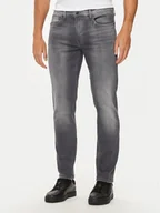 Spodnie męskie - Pepe Jeans Jeansy PM207388 Szary Slim Fit - miniaturka - grafika 1