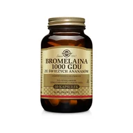 Układ pokarmowy - Solgar Bromelaina 1000 GDU ze świeżych ananasów x 60 kaps - miniaturka - grafika 1