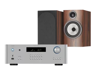 Rotel RA-1572 MkII (srebrny) + 706 S3 (mokka) - Zestawy stereo - miniaturka - grafika 1