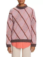 Swetry damskie - ESPRIT Sweter damski, 683/Old Pink 4, XXS - miniaturka - grafika 1