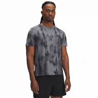 Koszulki sportowe męskie - Koszulka męska Under Armour Launch Elite PRT SS Rozmiar: XL / Kolor: szary - miniaturka - grafika 1