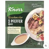Majonezy i dressingi - Sos Knorr Fix 3 rodzaje pieprzu 40g z Niemiec - miniaturka - grafika 1