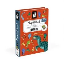 Janod Magnetyczna Układanka Dinozaury Magnetibook, - Układanki dla dzieci - miniaturka - grafika 1