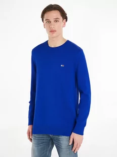 TOMMY JEANS Sweter w kolorze niebieskim - Swetry męskie - miniaturka - grafika 1