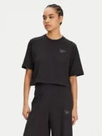 Koszulki i topy damskie - Reebok T-Shirt 100214092 139-18-00 Czarny Regular Fit - miniaturka - grafika 1