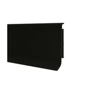 Listwy przypodłogowe - Listwa przypodłogowa pcv Linela 412 Czarna Vilo - miniaturka - grafika 1