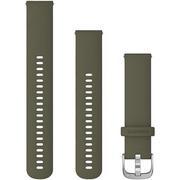 Akcesoria do smartwatchy - Garmin Pasek wymienny Quick Release Bands 20 mm) Moss stříbrná přezka 010-12924-11) - miniaturka - grafika 1