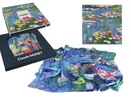 Apaszki i szaliki damskie - Chusta - C. Monet, Lilie wodne (CARMANI) - miniaturka - grafika 1