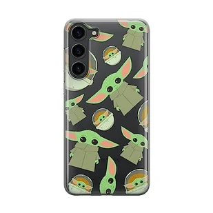 ERT GROUP etui na telefon Samsung S23 PLUS, case oryginalny i oficjalnie licencjonowany przez Star Wars, wzór Baby Yoda 006, optymalnie dopasowane, plecki z TPU częściowo przeźroczyste - Etui i futerały do telefonów - miniaturka - grafika 1