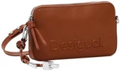 Portfele - Desigual MONE_Half Julia Camel, Bi-Fold Wallet Women's, 18,5, Brązowy, 18.5 - miniaturka - grafika 1