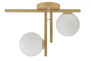 Sigma 33337 Nowoczesna lampa sufitowa ANDY złota OP.OŚW. 2PŁ 33337 - Lampy sufitowe - miniaturka - grafika 1