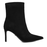 Botki damskie - Botki Gino Rossi EO-LIDO-GLC6306-6320-4 Czarny - miniaturka - grafika 1