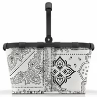 Torby i wózki na zakupy - reisenthel Torba na zakupy Carrybag 48 cm bandanawhite - miniaturka - grafika 1