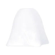 Dom i wnętrze OUTLET - Biały klosz, kwadratowy w przekroju K-HP QADRO A KLOSZ (｡◕‿◕｡) - miniaturka - grafika 1