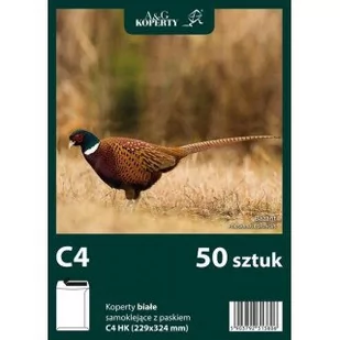 Koperty C4 HK białe op 50 sztuk [50 szt.] - Szkolne artykuły papiernicze - miniaturka - grafika 1