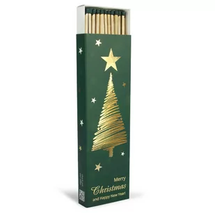 Długie Zapałki Świąteczne - Choinka - Ozdoby bożonarodzeniowe - miniaturka - grafika 1
