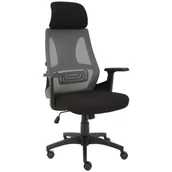 Fotele i krzesła biurowe - COBRA Office One HF304BK Czarny - miniaturka - grafika 1