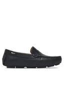 Buty dla chłopców - BOSS Mokasyny J52808 M Granatowy - miniaturka - grafika 1