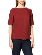 Koszulki i topy damskie - Vero Moda Koszulka damska, Brązowy (Madder Brown Madder Brown), S - miniaturka - grafika 1