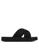 Klapki i japonki damskie - LOVE MOSCHINO Klapki JA28324G0OJQC000 Czarny - miniaturka - grafika 1