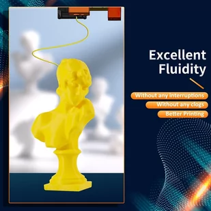 ERYONE 1.75mm High Speed PLA  3D Printing Filament 1KG Yellow - Filamenty i akcesoria do drukarek 3D - miniaturka - grafika 4
