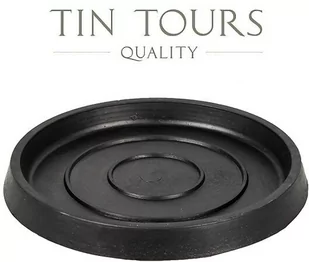 CZARNA PODSTAWKA POD DONICZKĘ 12,5/15x1,5 cm - Donice - miniaturka - grafika 1