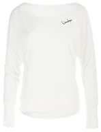 Bluzy damskie - WINSHAPE Winshape MCS002 damska bluza z długim rękawem modalowym, styl taneczny, fitness, czas wolny, sport, joga, trening, waniliowo-biały, L MCS002-VANILLA-WEISS-L - miniaturka - grafika 1