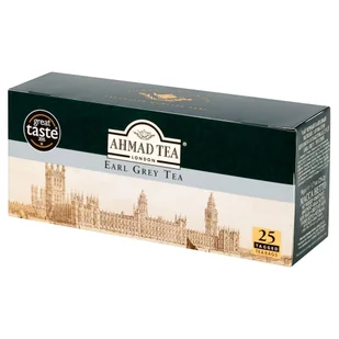Ahmad TEA Herbata czarna ekspresowa Earl Grey 25 torebek - Herbata - miniaturka - grafika 1