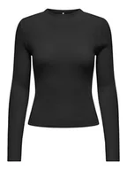 Koszulki i topy damskie - ONLY Koszulka w kolorze czarnym - miniaturka - grafika 1