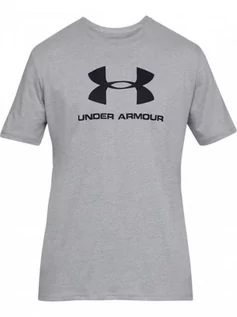 Koszulki męskie - Męski t-shirt z nadrukiem UNDER ARMOUR SPORTSTYLE LOGO SS - grafika 1