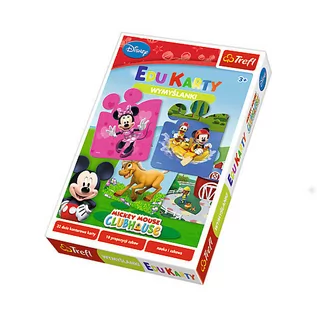 Zabawki interaktywne dla dzieci - Trefl EduKarty Wymyślanki Myszka Miki - grafika 1