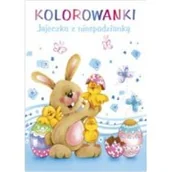 Kolorowanki, wyklejanki - MALOWANKA A5 PM SWIATECZNA JAJECZKO Z NIESPODZIA - miniaturka - grafika 1