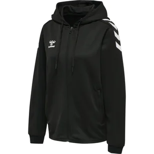 BLUZA SPOROTWA DAMSKA HUMMEL HMLCORE XK POLY ZIP HOOD SWEAT R. XL - Bluzy damskie - miniaturka - grafika 1