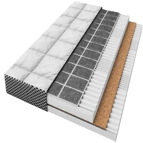 Materac Gryka Pianka Kokos AERO PREMIUM LUX 140x70 x13cm Strefowy Modułowy