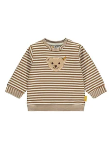 Steiff Bluza w kolorze jasnobrązowym - Bluzy i sweterki niemowlęce - miniaturka - grafika 1