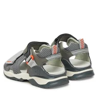 Buty dla chłopców - Sandały Biomecanics 252222 S Szary - miniaturka - grafika 1