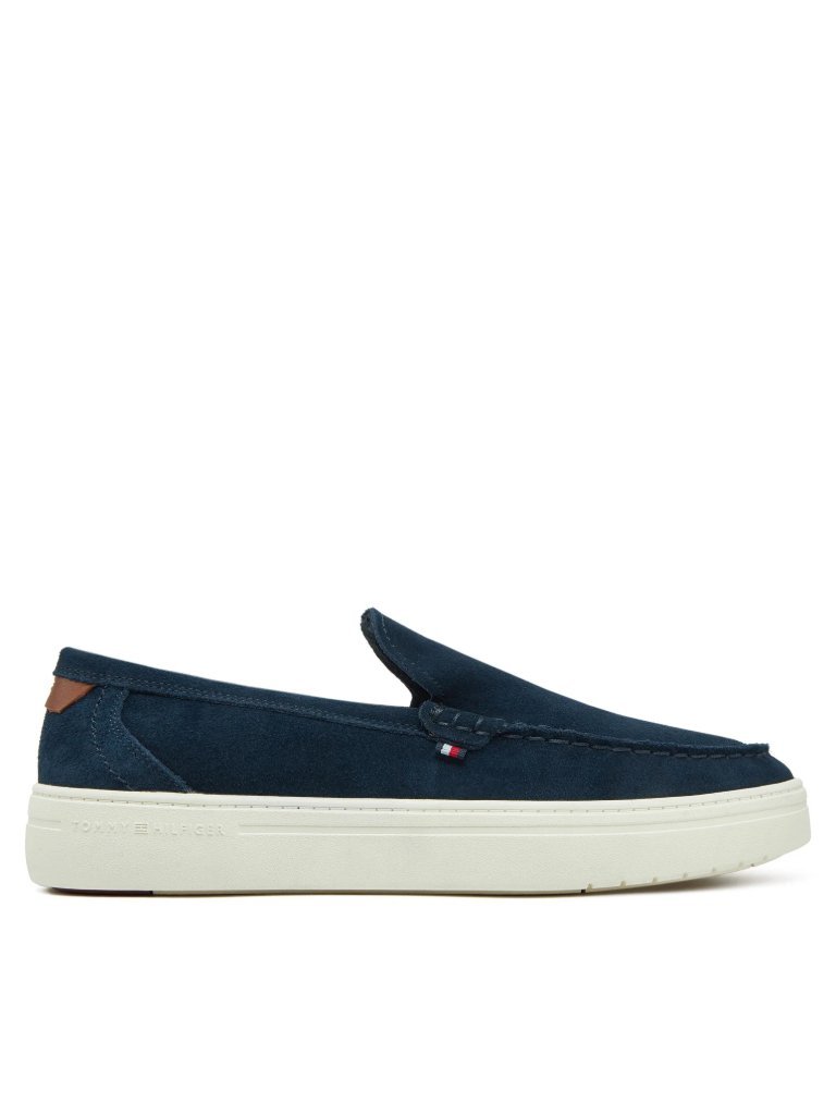 Buty Obuwie Mokasyny Tommy Hilfiger 41 Granatowe