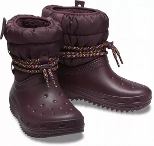 Damskie Buty Zimowe Ocieplane Śniegowce Crocs Classic Neo Puff Luxe 36-37 - Śniegowce damskie - miniaturka - grafika 1