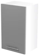 Szafki kuchenne - Kuchenna szafka górna Vokres 23X - jasny popiel połysk - miniaturka - grafika 1