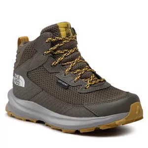 Buty dla chłopców - Trekkingi The North Face - Fastpack Hiker Mid Wp NF0A7W5V9Y31 New Taupe Green/Mineral Gold - grafika 1