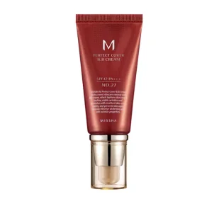 Missha M Perfect Cover BB Cream SPF42 PA+++ No.27 Honey Beige (50ml) - Kremy BB - miniaturka - grafika 1