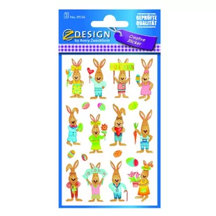 Zdesign Naklejki Wielkanocne - Królik - Przybory szkolne - miniaturka - grafika 2