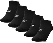 Skarpety termoaktywne - Skarpety 4F Męskie Krótkie 5-Pak Czarne Sportowe M - miniaturka - grafika 1