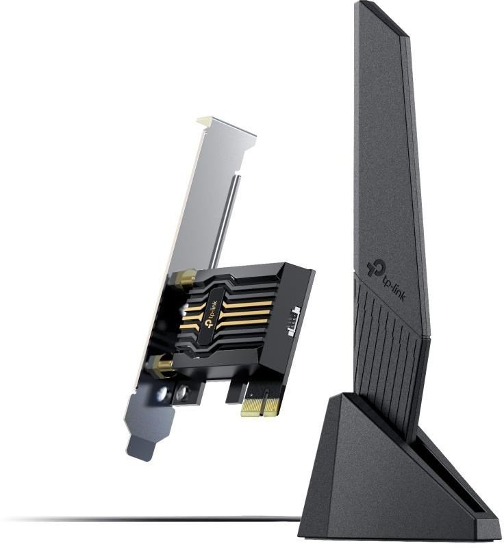 Karta sieciowa TP-Link TP-Link Archer TBE553E WiFi7 PCIe adapter BE9300,2,4GHz/5GHz/6GHz,Bluetooth5.4