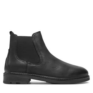 Sztyblety Pepe Jeans PMS50244 Czarny - Botki męskie - miniaturka - grafika 1