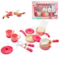 Zabawki AGD - Lumarko Zestaw Kucharza Akcesoria Przybory Kuchenne 12 El.! - miniaturka - grafika 1