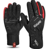 Rękawiczki rowerowe - GIYO Rękawiczki Rowerowe z Długimi Palcami Zimowe Komfort do 2 stopni WODOODPORNE XXL - miniaturka - grafika 1