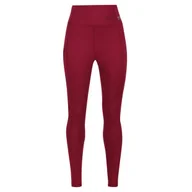 Spodnie sportowe damskie - Damskie legginsy Regatta Holeen Legging II Rozmiar: XS / Kolor: czerwony - miniaturka - grafika 1